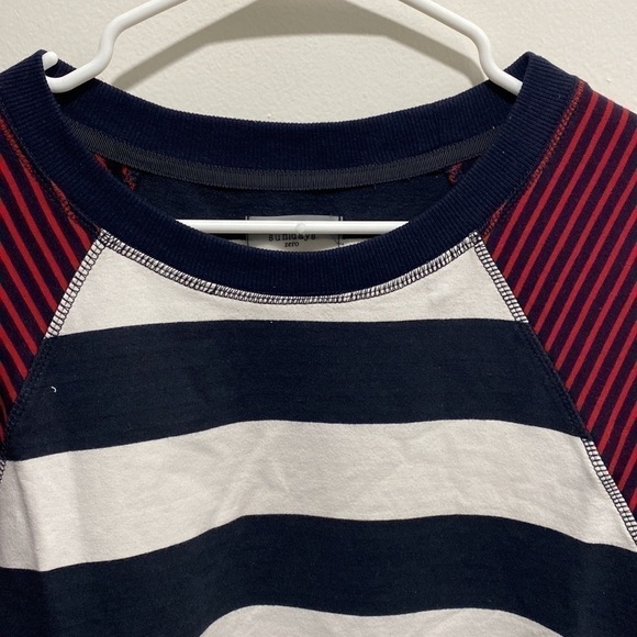 Sunidays ZeroNautical Striped Sweatshirt Top Zero Women’s - Picture 2 of 6